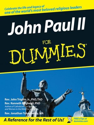 cover image of John Paul II For Dummies